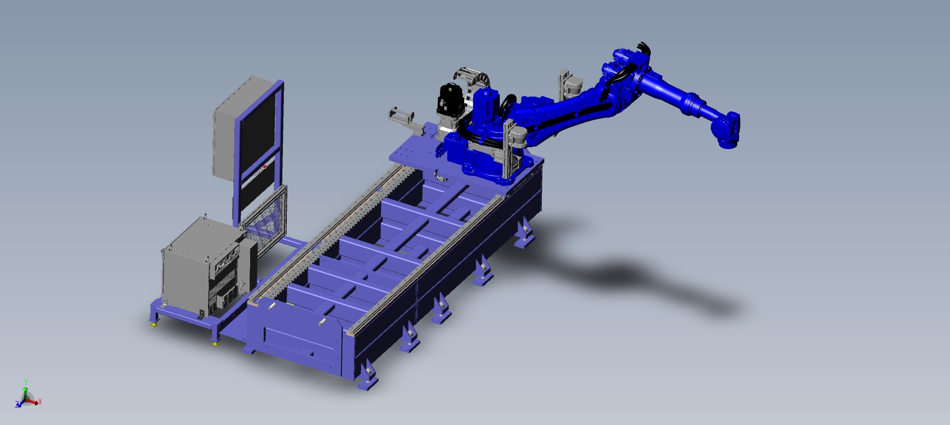 Material handling TRANSFER ROBOT ASM