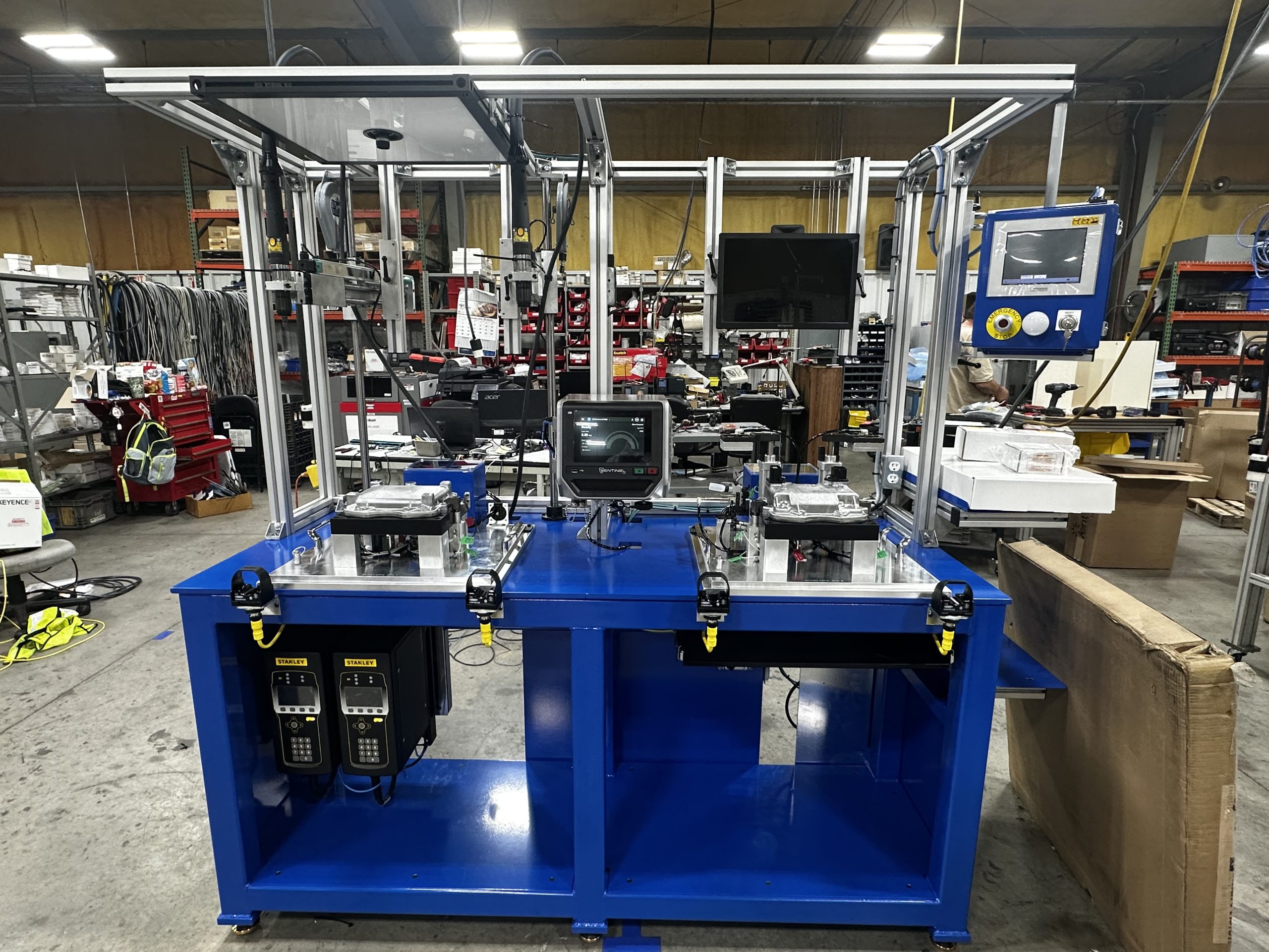 Assembly & Leak Test Station